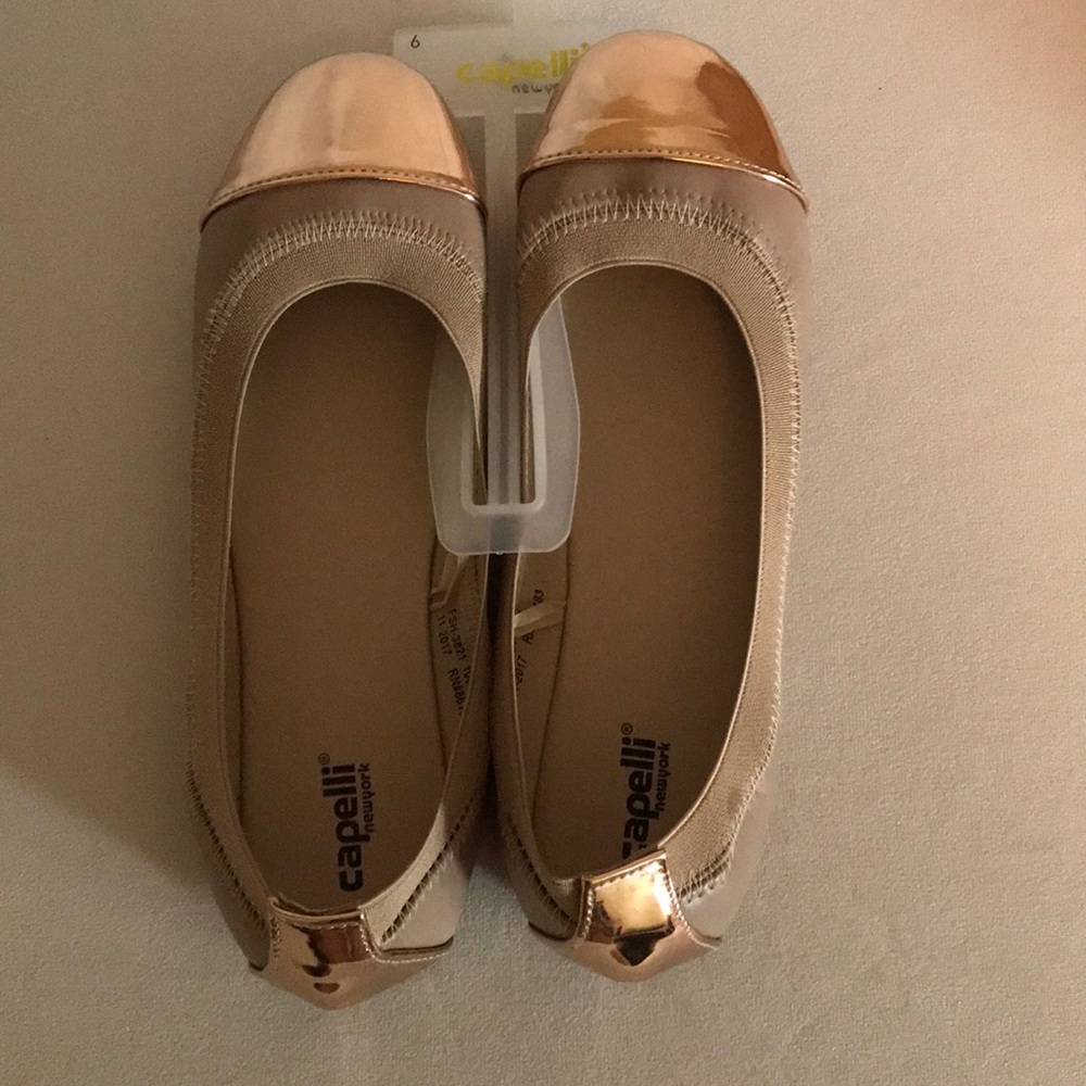 Golden Goddess Flats